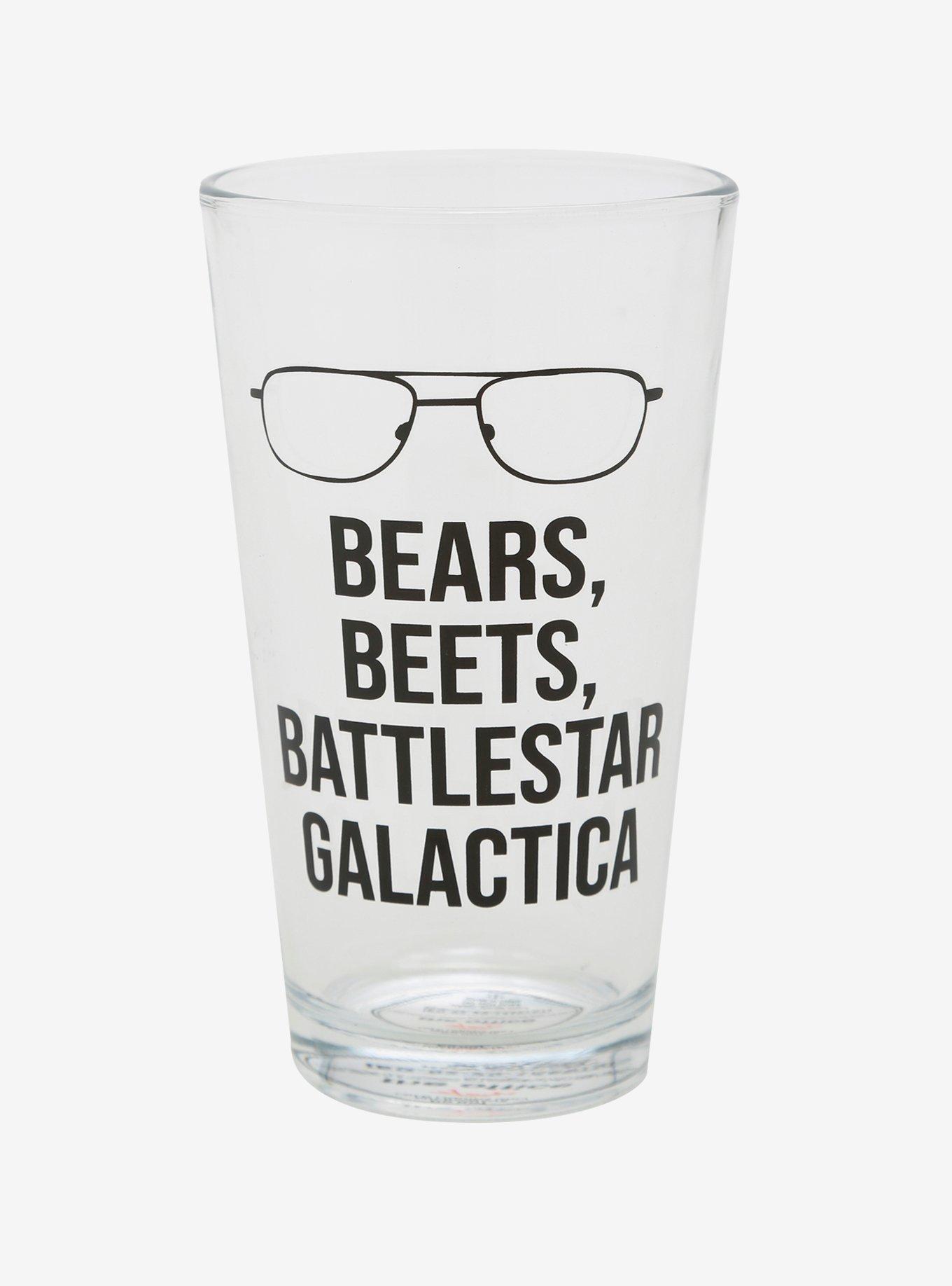 Battlestar Galactica 2 oz. Glass Set of 4