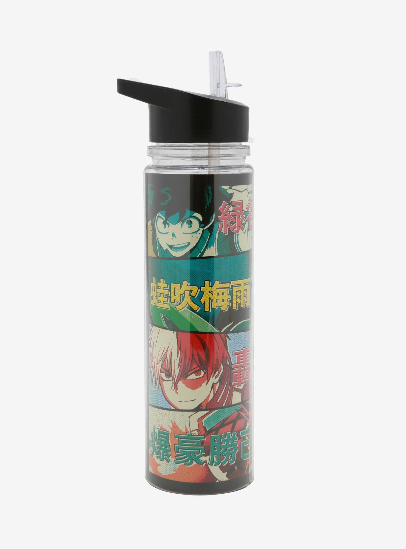 My Hero Academia Character Panels Water Bottle, , hi-res