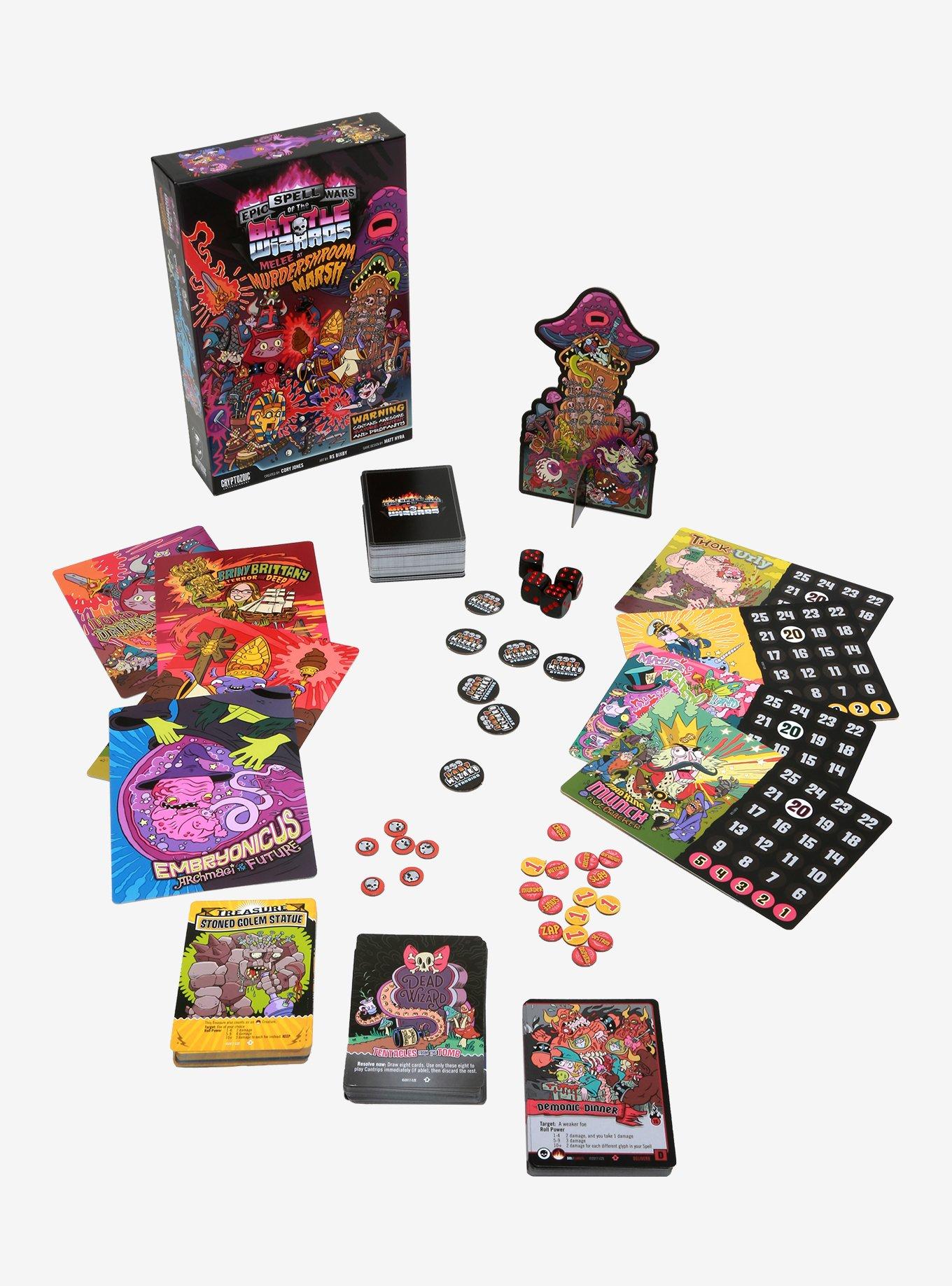 Epic Spell Wars Of The Battle Wizards: Melee At Mushroom Marsh Card Game, , hi-res
