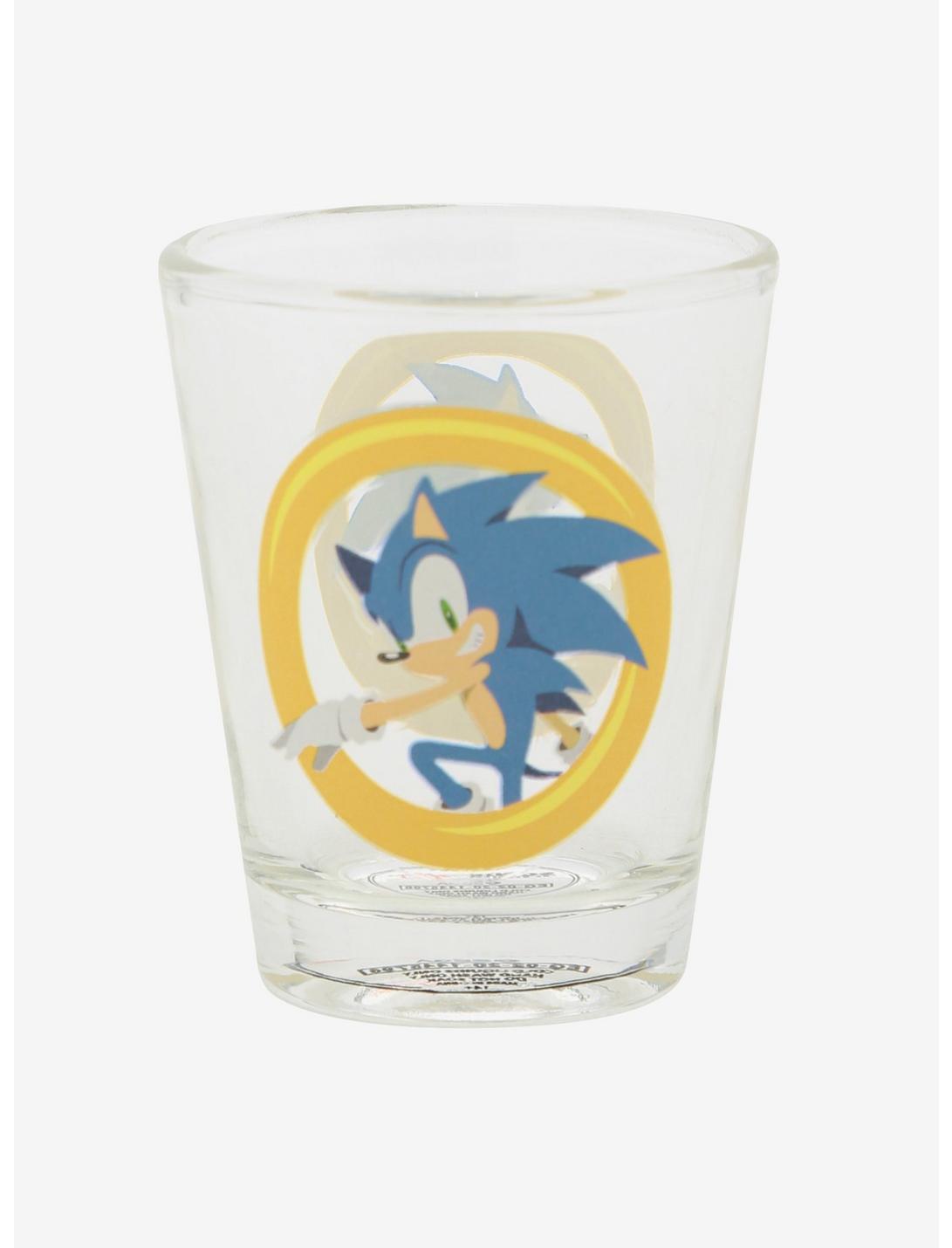 Sonic the Hedgehog Golden Ring Mini Glass, , hi-res