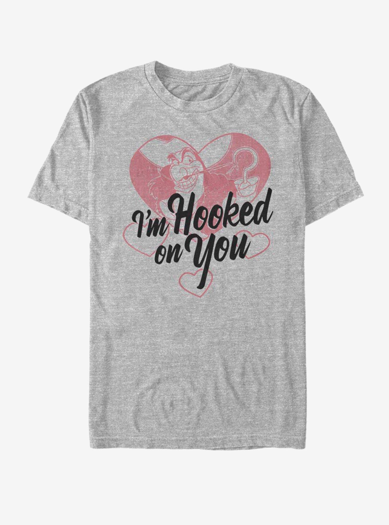 Disney Captain Hook Hooked On You T-Shirt, , hi-res