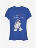 Star Wars You R2 Aswesome Girls T-Shirt, , hi-res