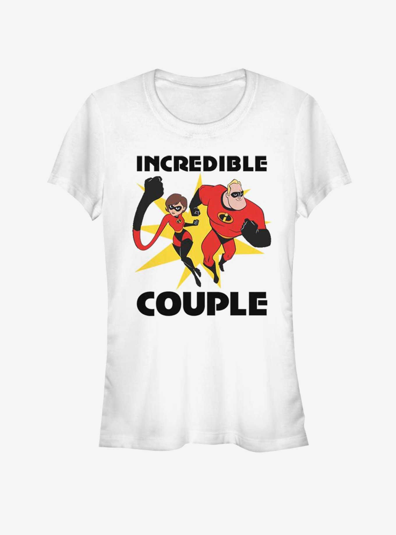 Disney Pixar Incredibles Incredible Couple Girls T-Shirt, , hi-res