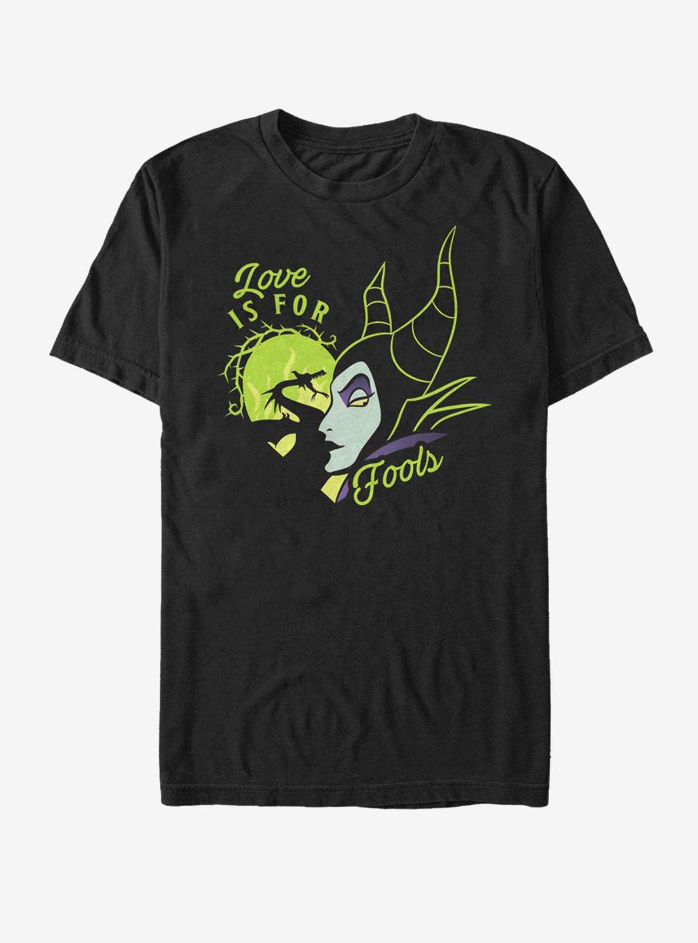 Disney Sleeping Beauty Maleficent Fools Love T-Shirt, , hi-res