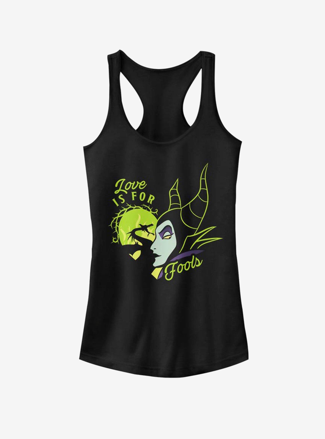 Disney Sleeping Beauty Maleficent Fools Love Girls Tank Top, , hi-res