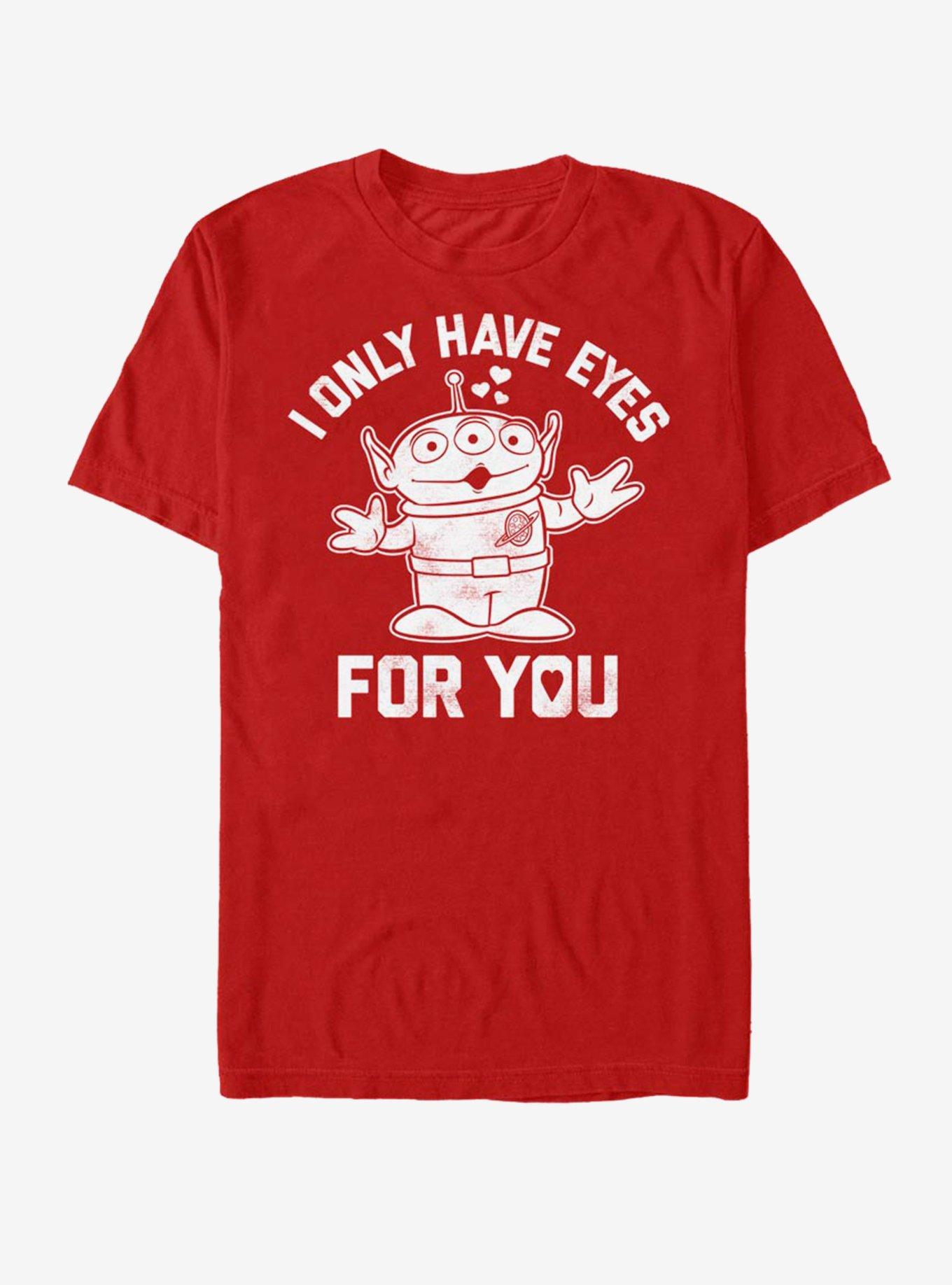 Disney Pixar Toy Story Alien Eyes For You T-Shirt, RED, hi-res