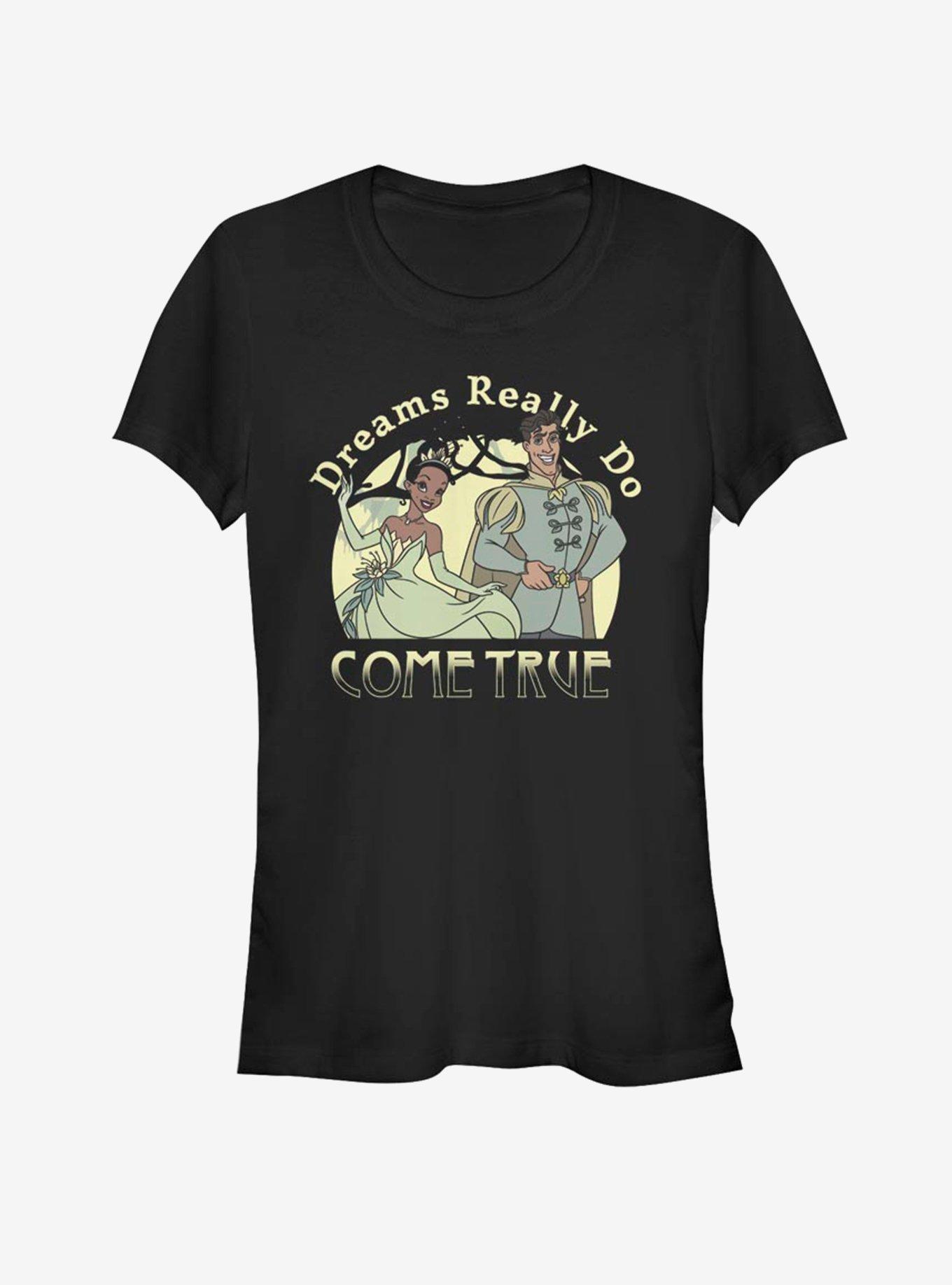 Disney Princess And The Frog Dreams Do Come True Girls T-Shirt, , hi-res