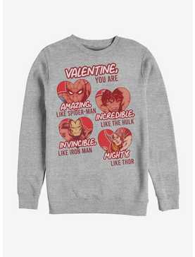 Marvel Avengers Valentine, You Are Sweatshirt, , hi-res