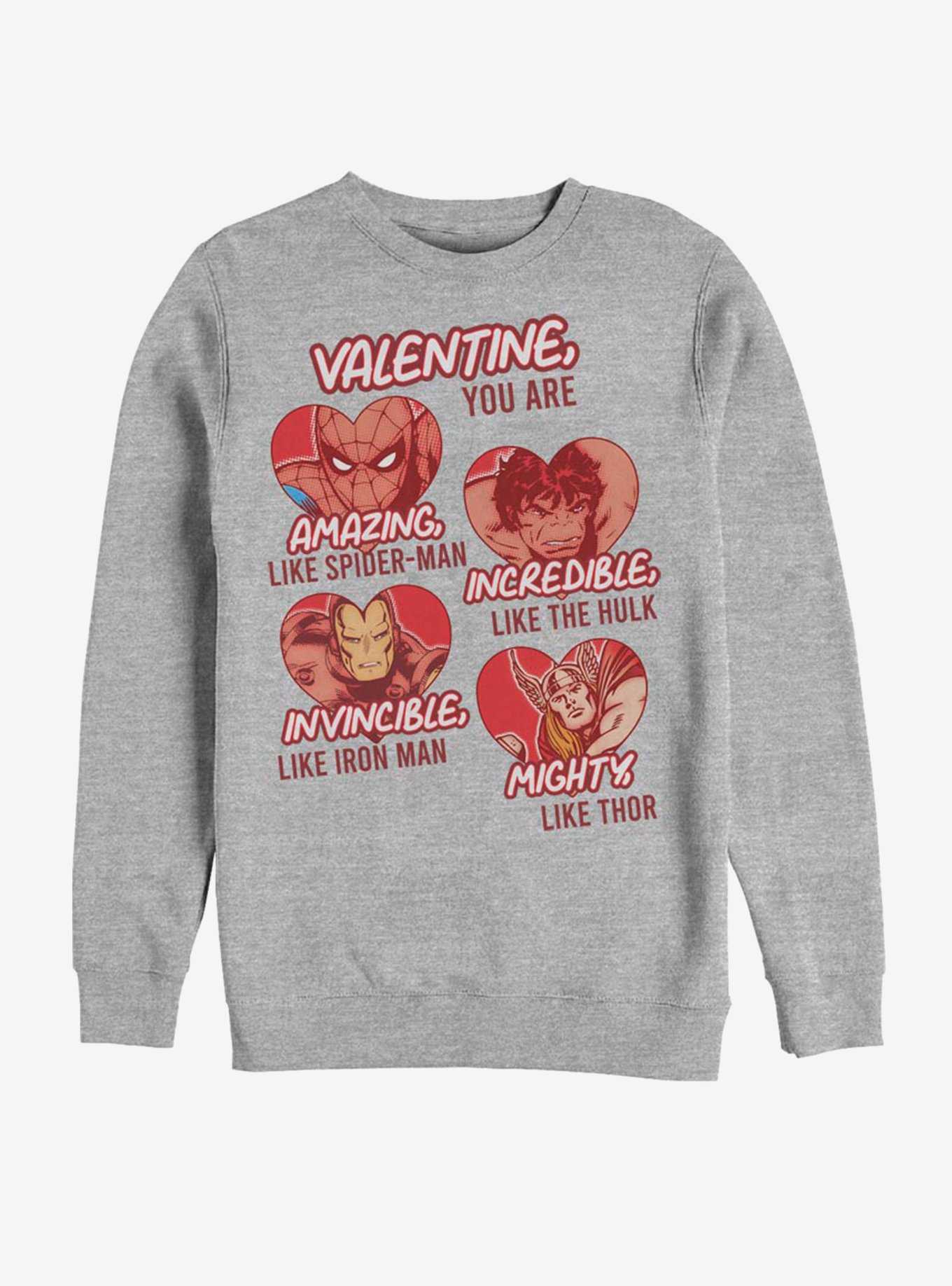 Marvel Avengers Valentine, You Are Sweatshirt, , hi-res