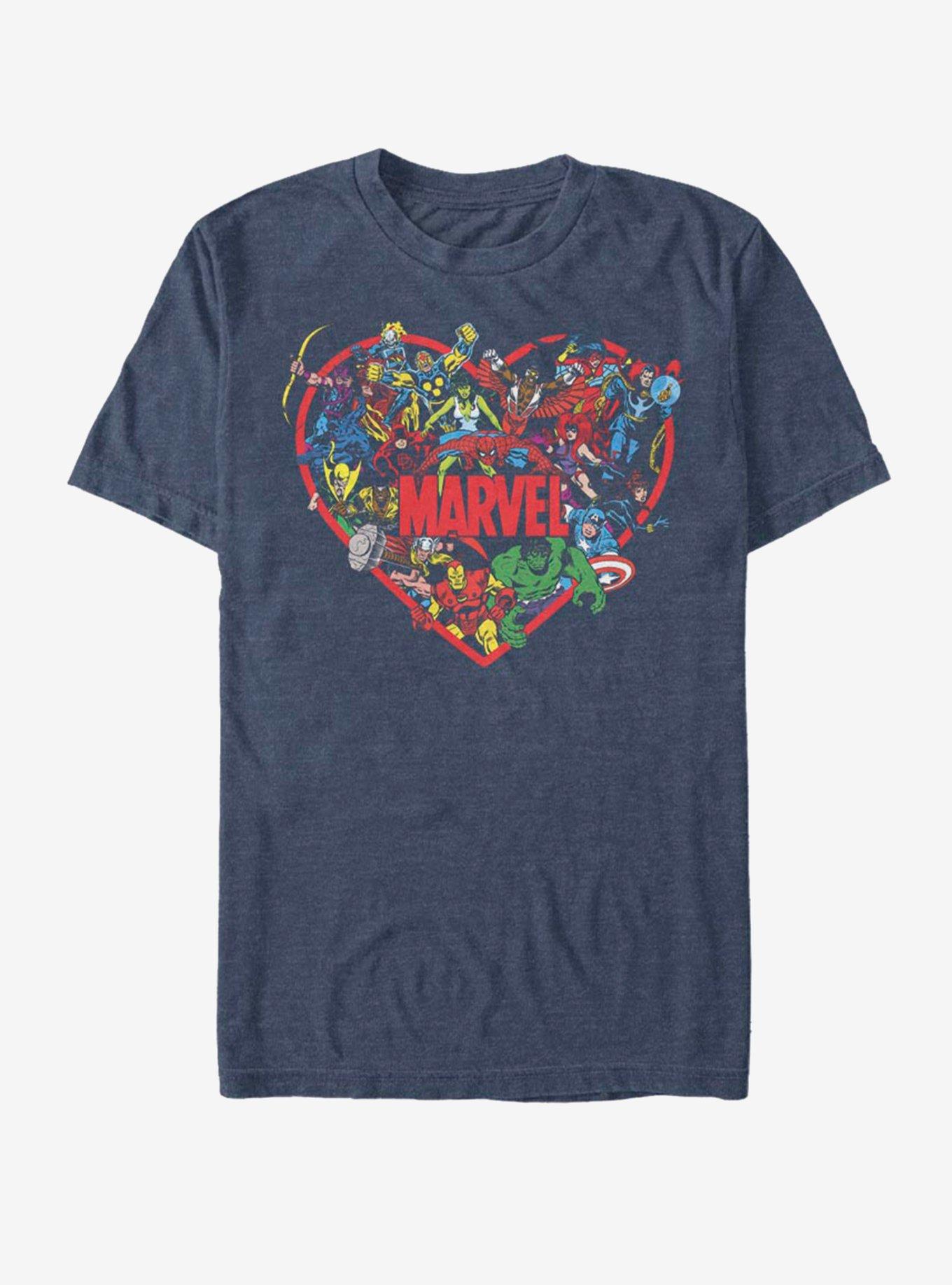 Marvel Avengers Hero Heart T-Shirt, , hi-res