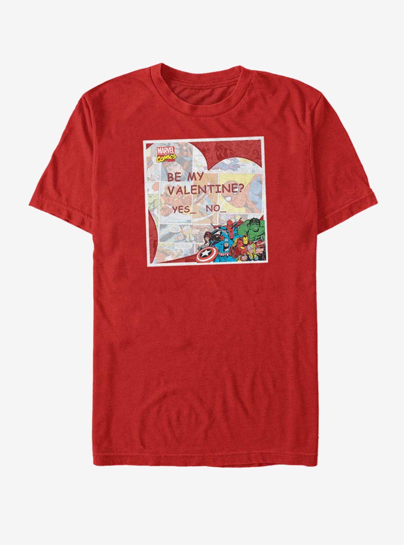 Marvel Avengers Be My Valentine T-Shirt, , hi-res