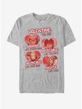 Marvel Avengers Valentine, You Are T-Shirt, ATH HTR, hi-res