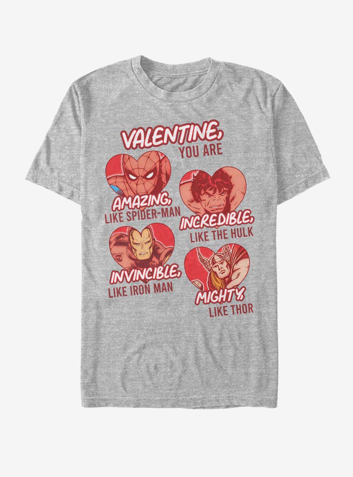 Marvel Avengers Valentine, You Are T-Shirt, , hi-res