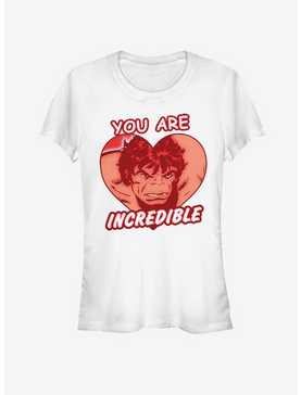Marvel Hulk Incredible Heart Girls T-Shirt, , hi-res