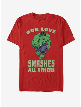 Marvel Hulk Smashing Love Valentine T-Shirt, , hi-res