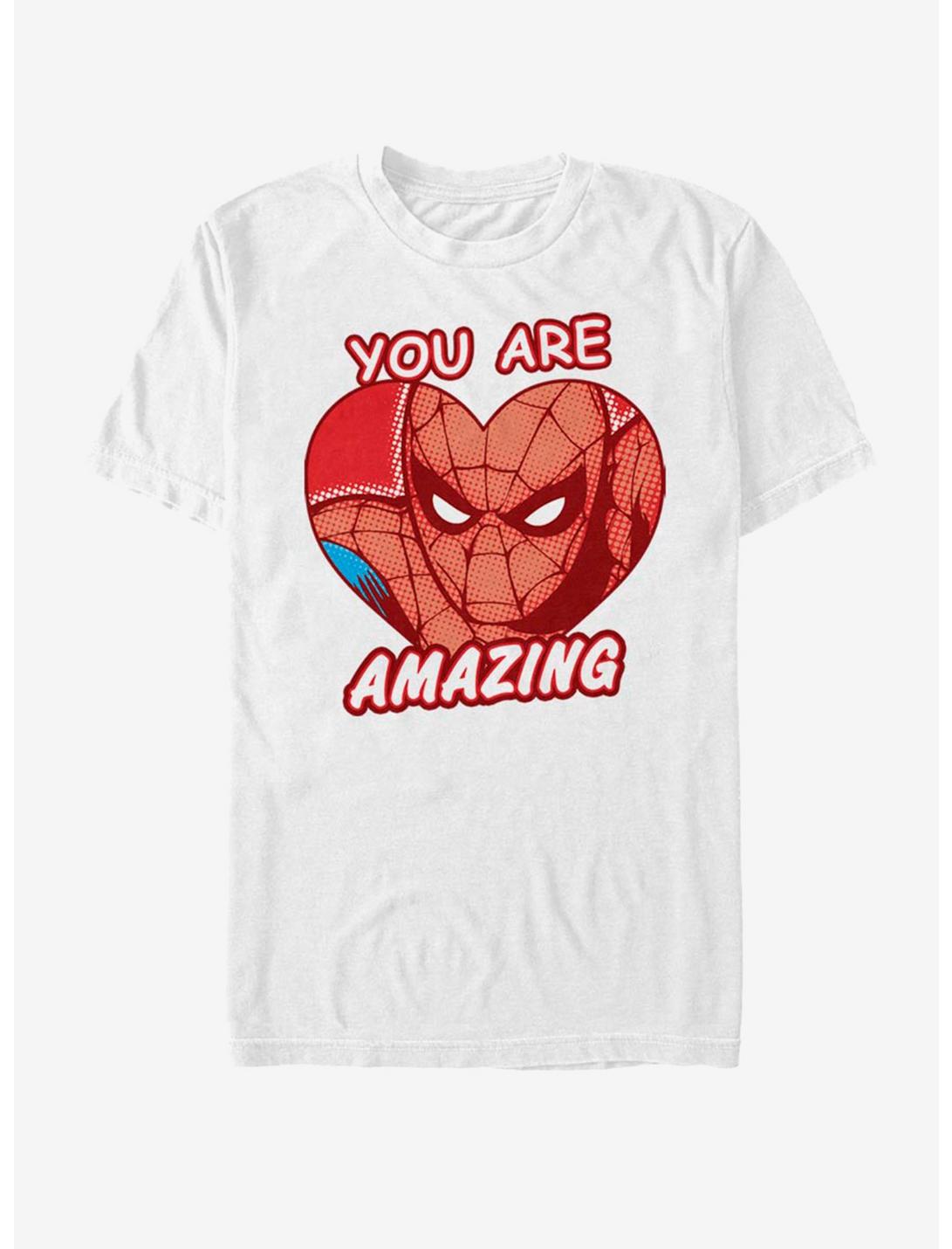 Marvel Spiderman You Are Amazing T-Shirt, WHITE, hi-res