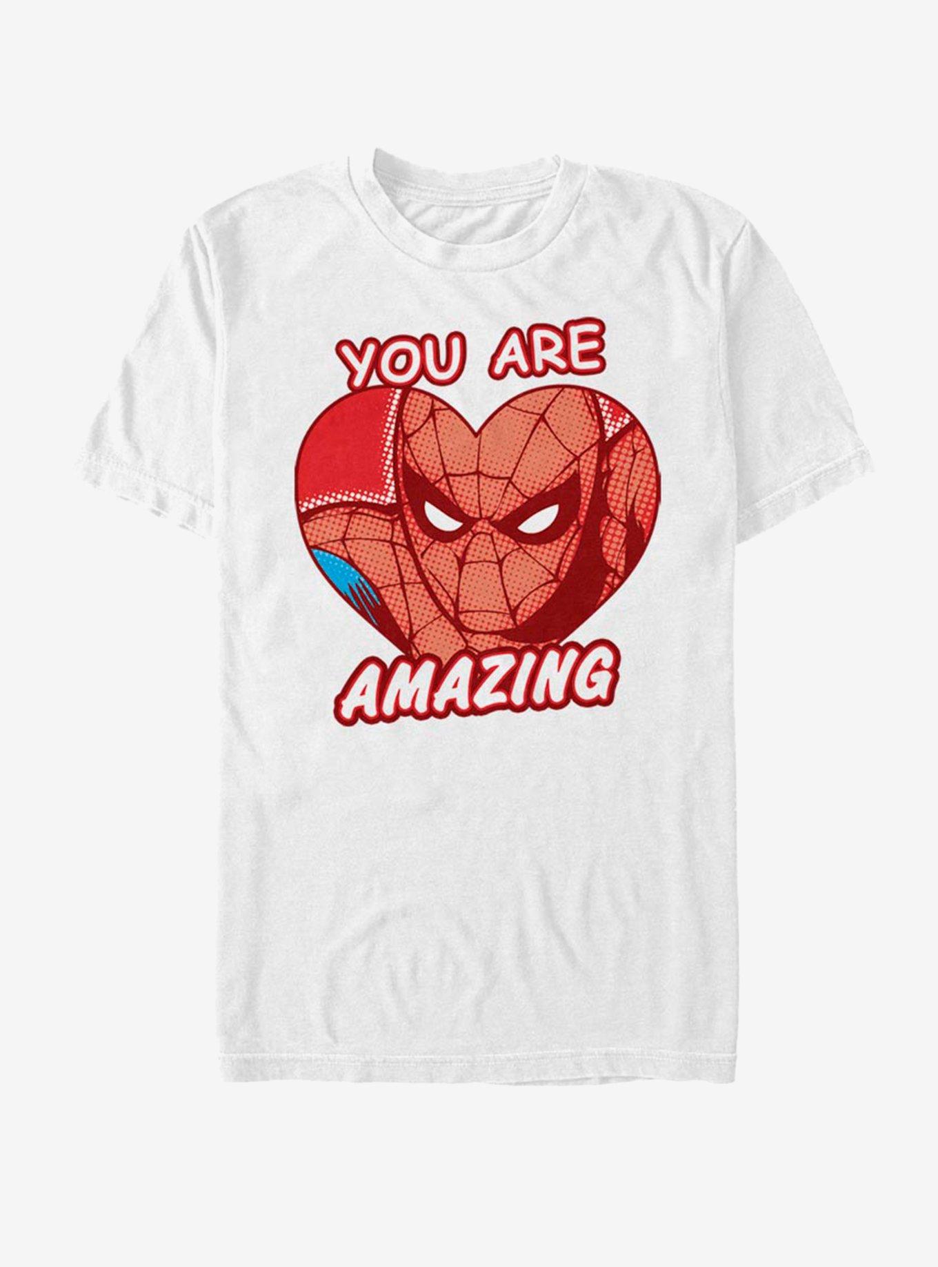 Marvel Spiderman You Are Amazing T-Shirt, WHITE, hi-res