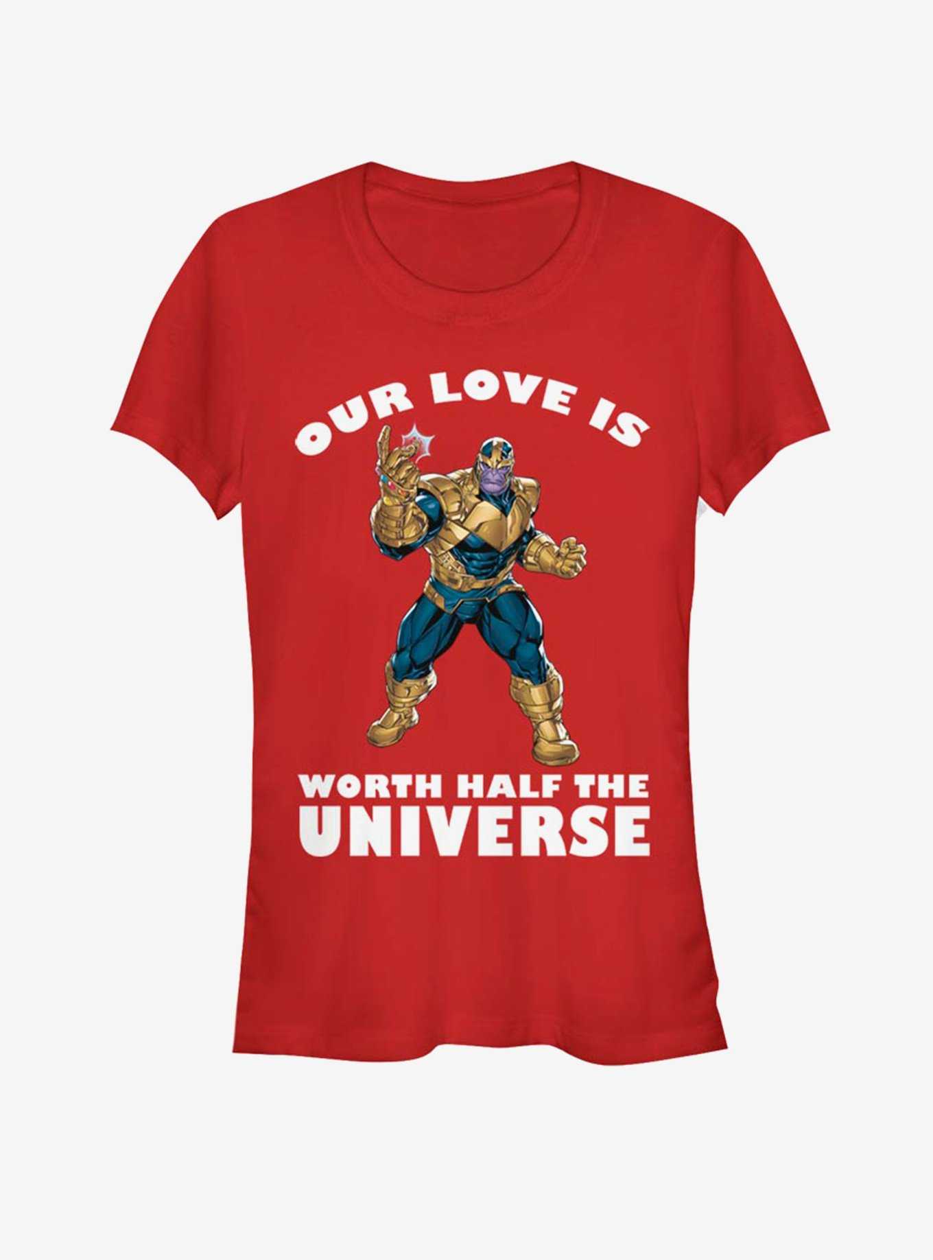 Marvel Thanos Universal Love Valentine Girls T-Shirt, , hi-res