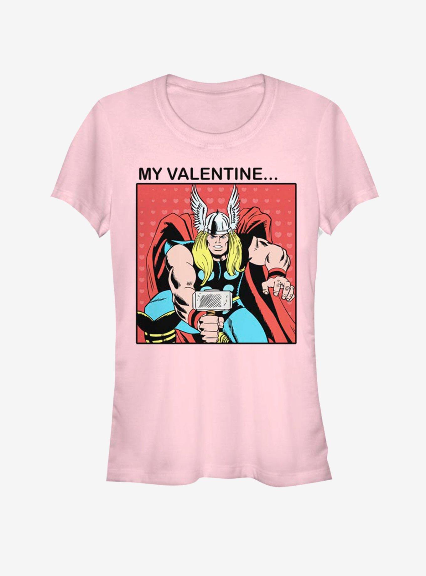 Marvel Thor My Valentine Girls T-Shirt, , hi-res