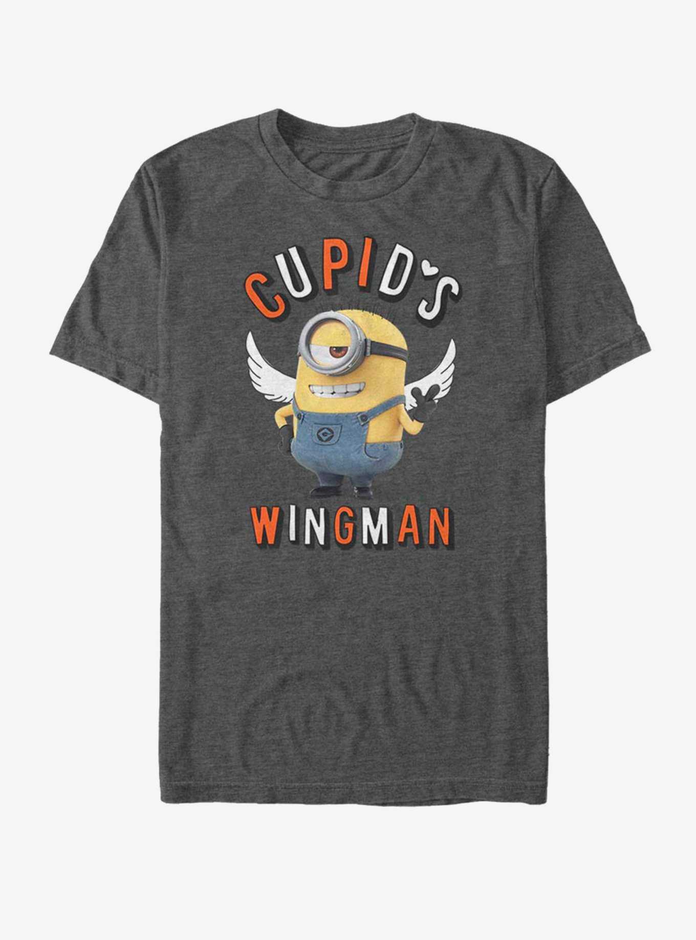 Minion Cupid's Wingman Valentine T-Shirt, , hi-res