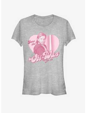 Star Wars You're The Obi-Wan For Me Valentine Girls T-Shirt, , hi-res