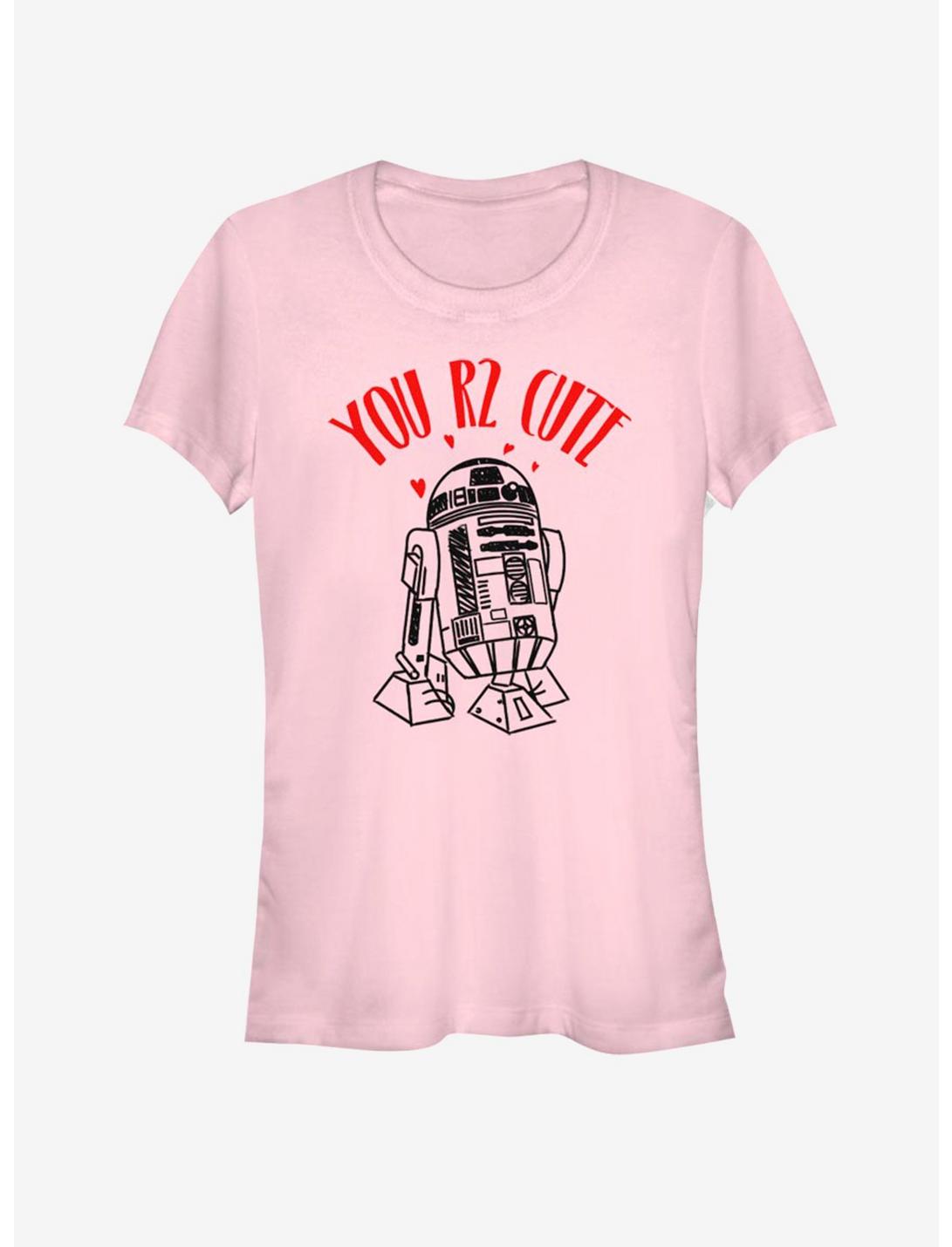 Star Wars You R2 Cute Girls T-Shirt, LIGHT PINK, hi-res