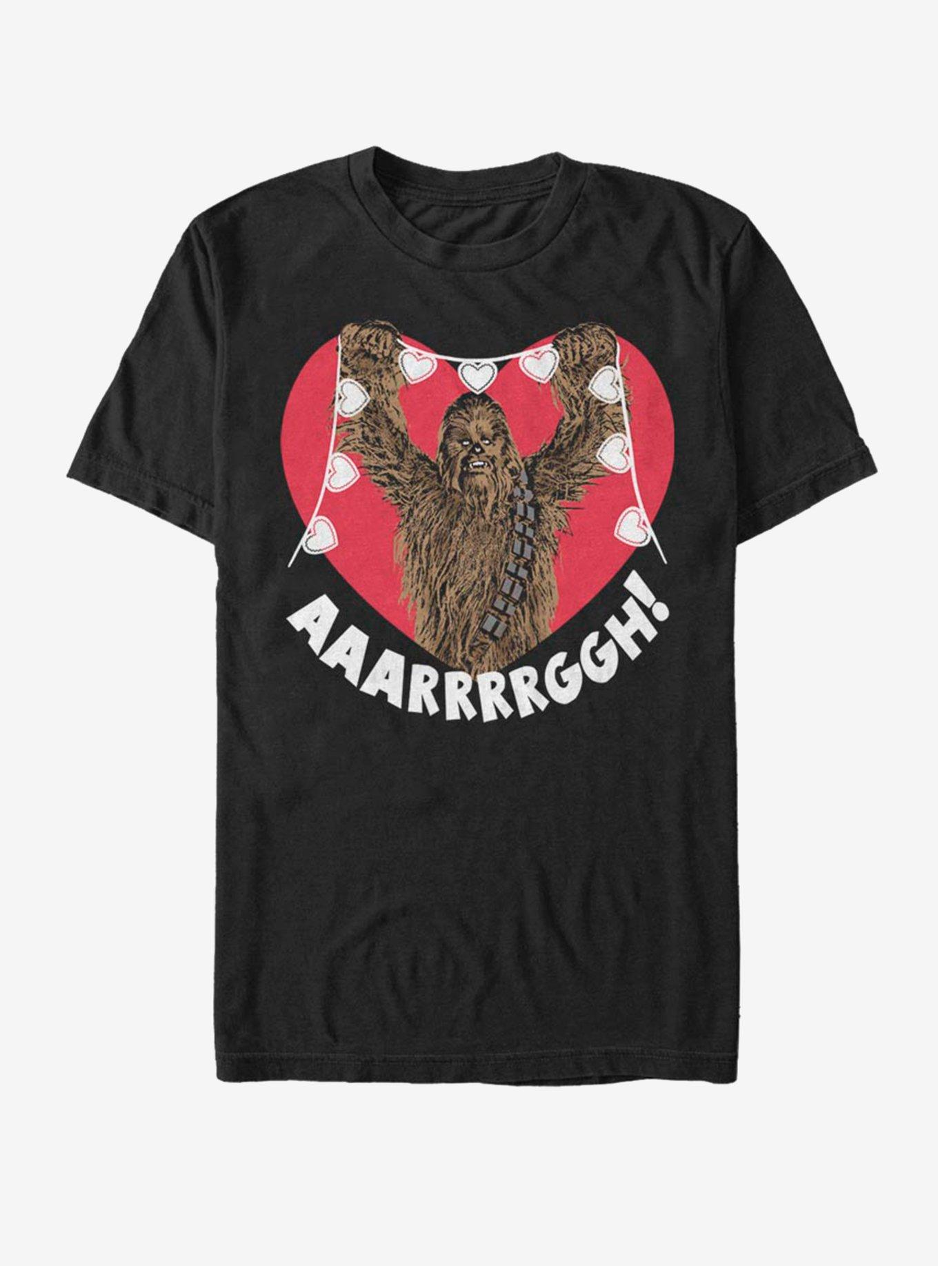 Star Wars Chewie Valentine HeartsT-Shirt, , hi-res