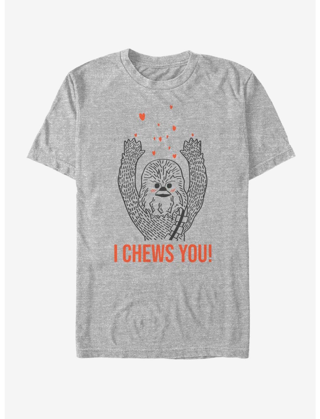 Star Wars I Chews You Chewie T-Shirt, ATH HTR, hi-res
