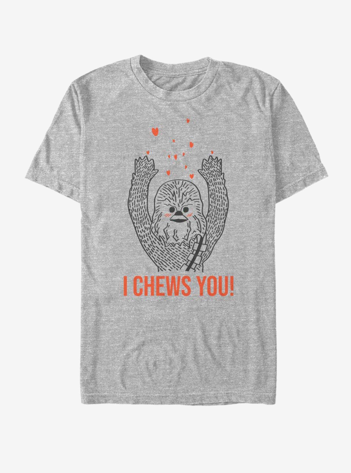 Star Wars I Chews You Chewie T-Shirt, ATH HTR, hi-res