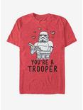 Star Wars Trooper Love T-Shirt, RED HTR, hi-res
