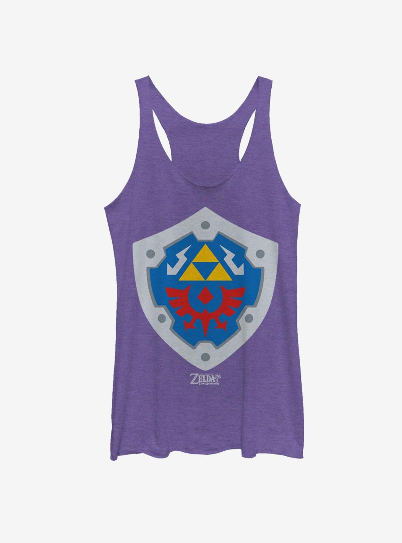 Nintendo The Legend of Zelda: Link's Awakening Hylian Shield Womens Tank Top, , hi-res