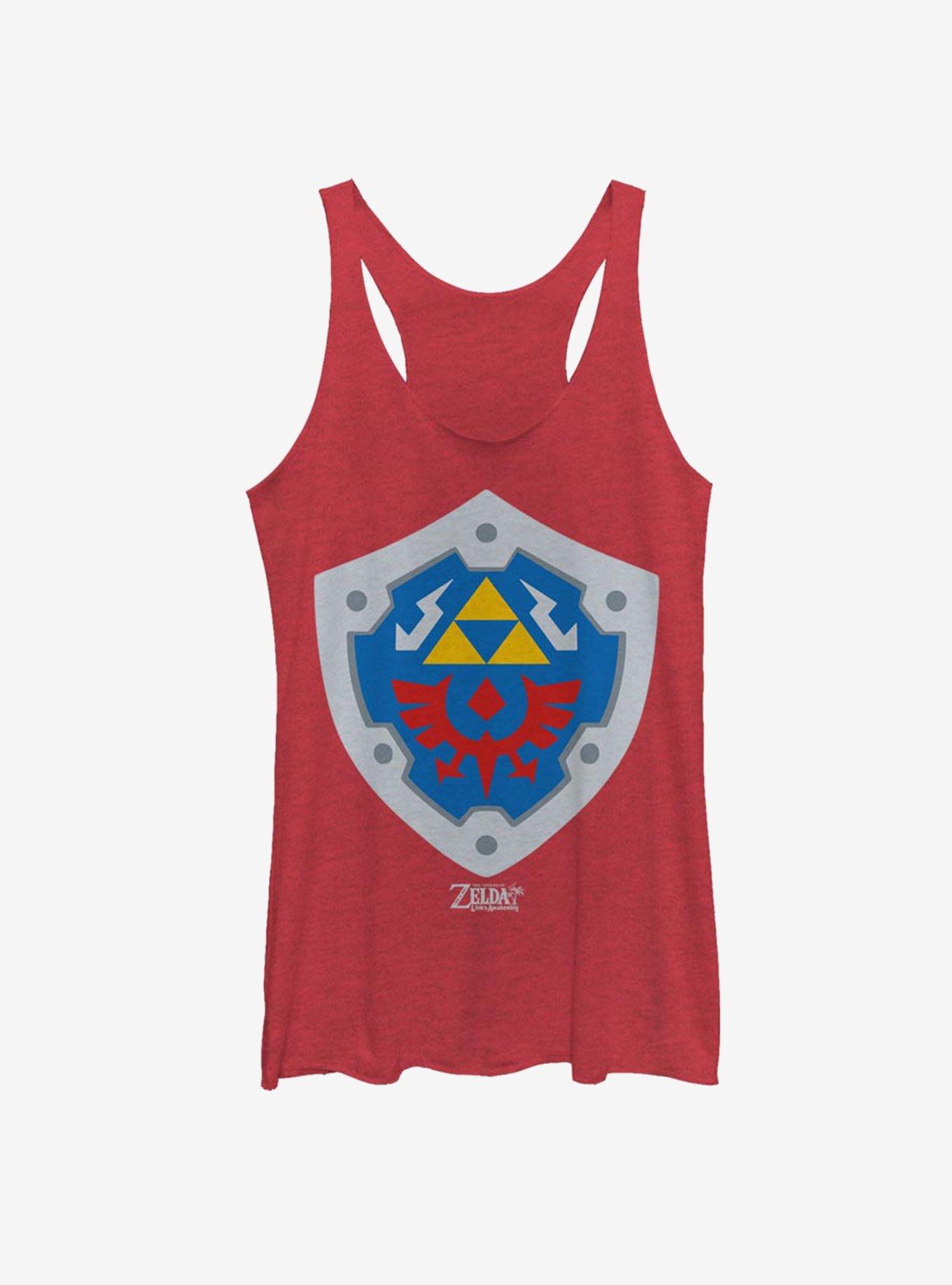 Nintendo The Legend of Zelda: Link's Awakening Hylian Shield Womens Tank Top, , hi-res