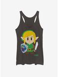 Nintendo The Legend of Zelda: Link's Awakening Link Avatar Color Womens Tank Top, MACCHIATO, hi-res