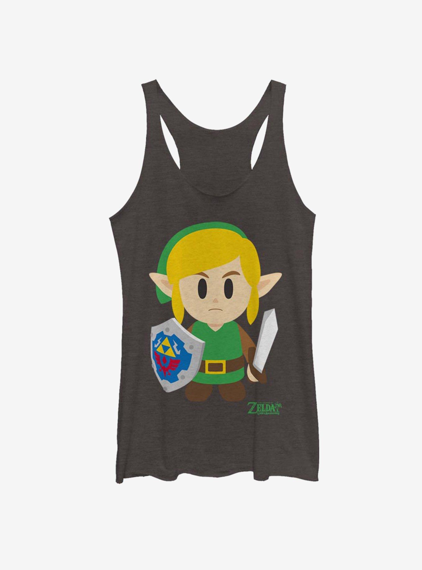 Nintendo The Legend of Zelda: Link's Awakening Link Avatar Color Womens Tank Top, MACCHIATO, hi-res