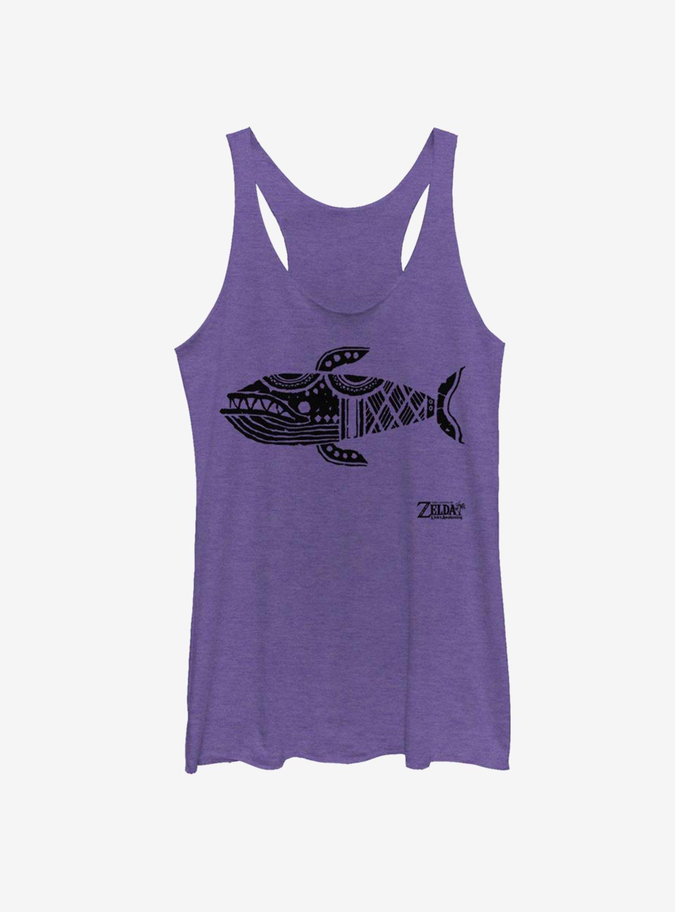 Nintendo The Legend of Zelda: Link's Awakening Whale Glyph Womens Tank Top, , hi-res