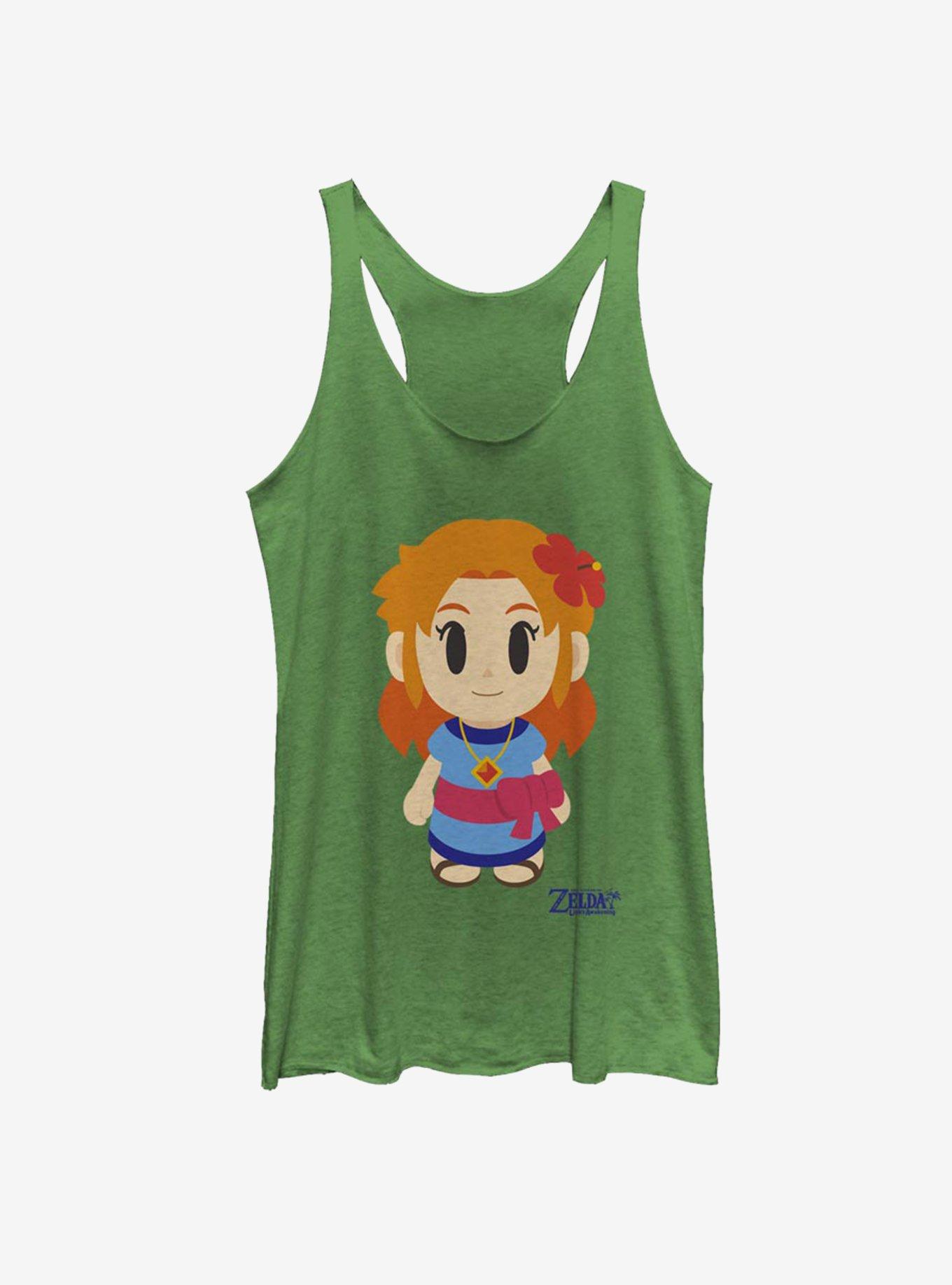 Nintendo The Legend of Zelda: Link's Awakening Marin Avatar Color Womens Tank Top, ENVY, hi-res