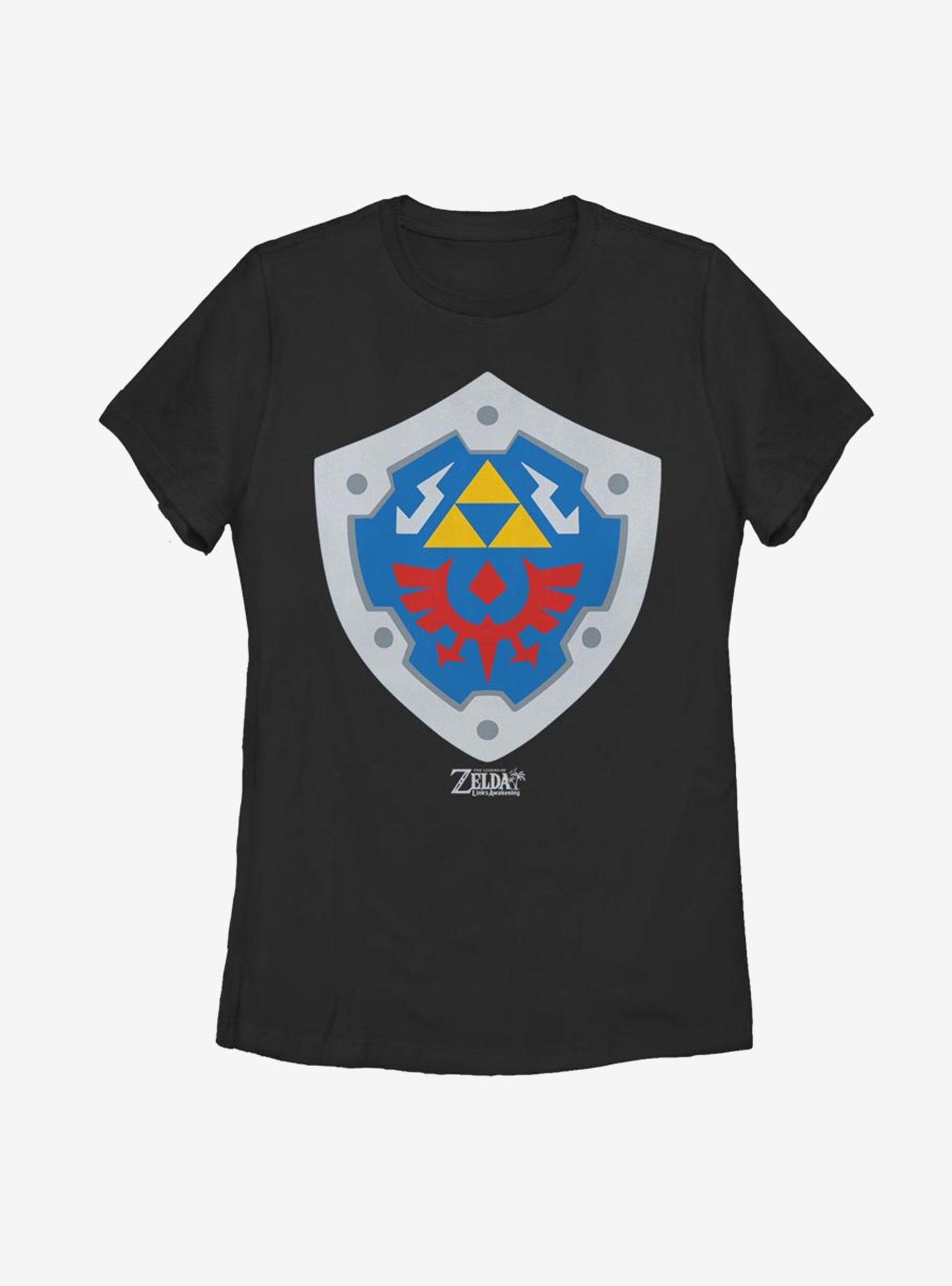 Nintendo The Legend of Zelda: Link's Awakening Hylian Shield Womens T-Shirt, , hi-res