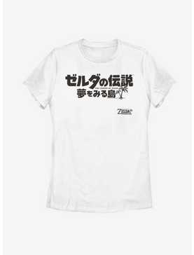 Nintendo The Legend Of Zelda Japanse Text Womens T-Shirt, , hi-res