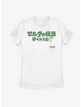 Nintendo The Legend of Zelda: Link's Awakening Japanese Logo Womens T-Shirt, , hi-res