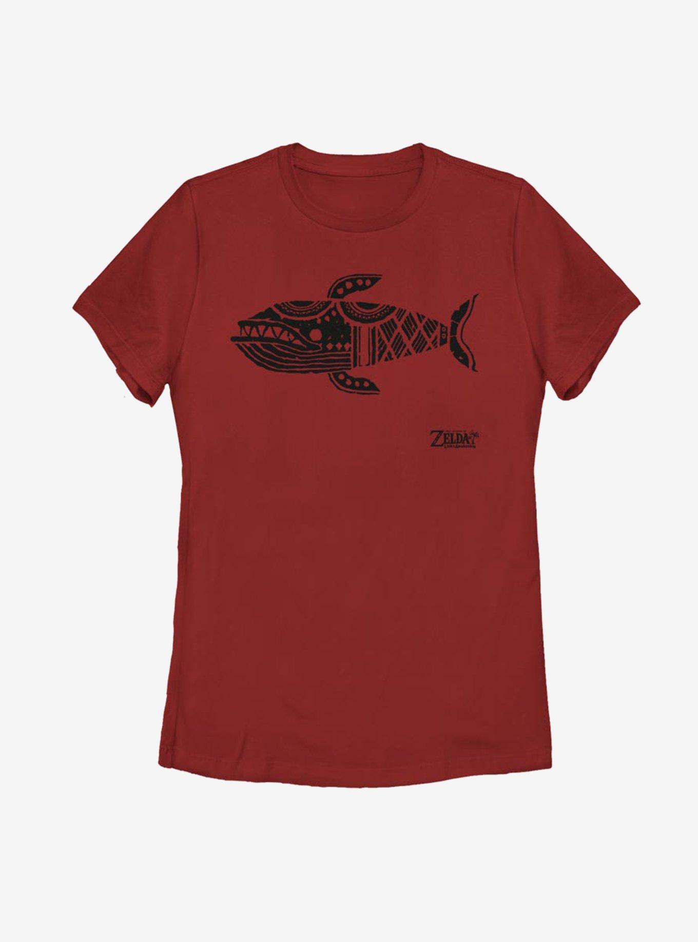 Nintendo The Legend of Zelda: Link's Awakening Whale Glyph Womens T-Shirt, , hi-res