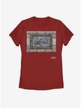 Nintendo The Legend of Zelda: Link's Awakening Whale Tablet Womens T-Shirt, RED, hi-res