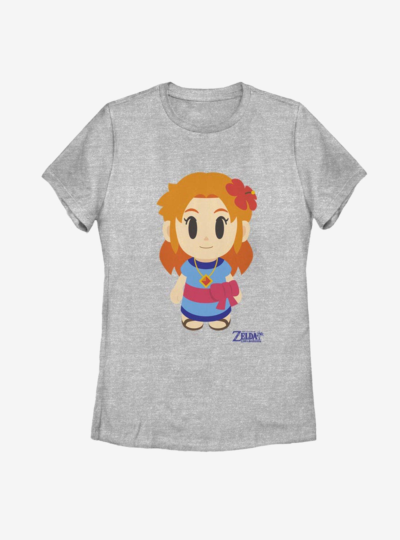 Nintendo The Legend of Zelda: Link's Awakening Marin Avatar Color Womens T-Shirt, ATH HTR, hi-res