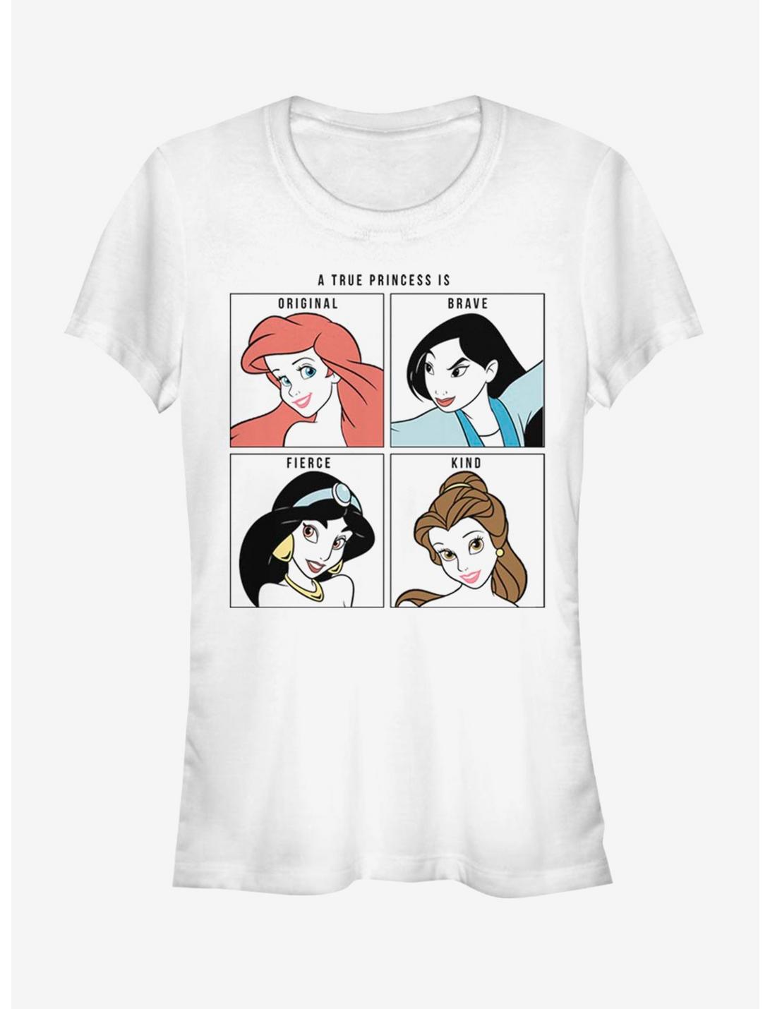 Disney Princess Portrait Power Girls T-Shirt, WHITE, hi-res