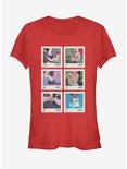 Disney Princess Polaroid Pictures Girls T-Shirt, RED, hi-res