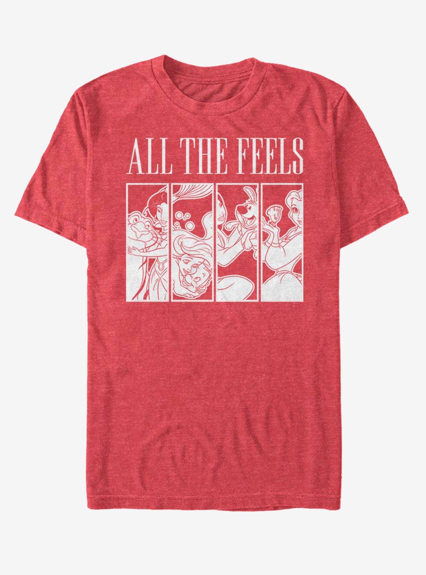 Disney Princess All The Feels T-Shirt, , hi-res