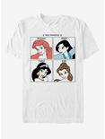 Disney Princess Portrait Power T-Shirt, WHITE, hi-res