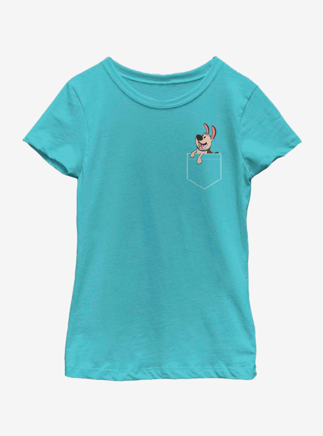 Disney Mulan Little Brother Faux Pocket Youth Girls T-Shirt, , hi-res