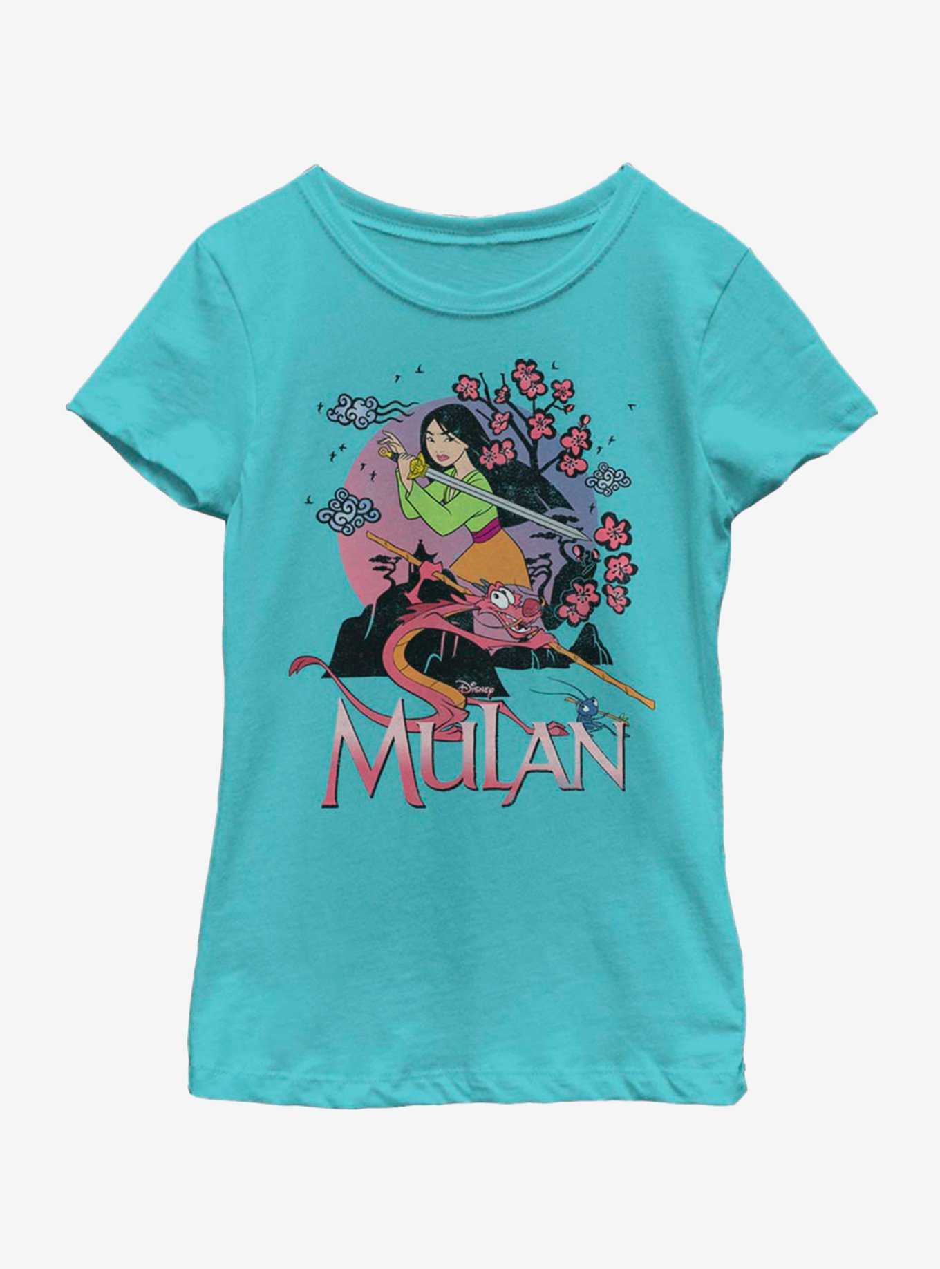 Disney Mulan Mushu Warriors Youth Girls T-Shirt, , hi-res