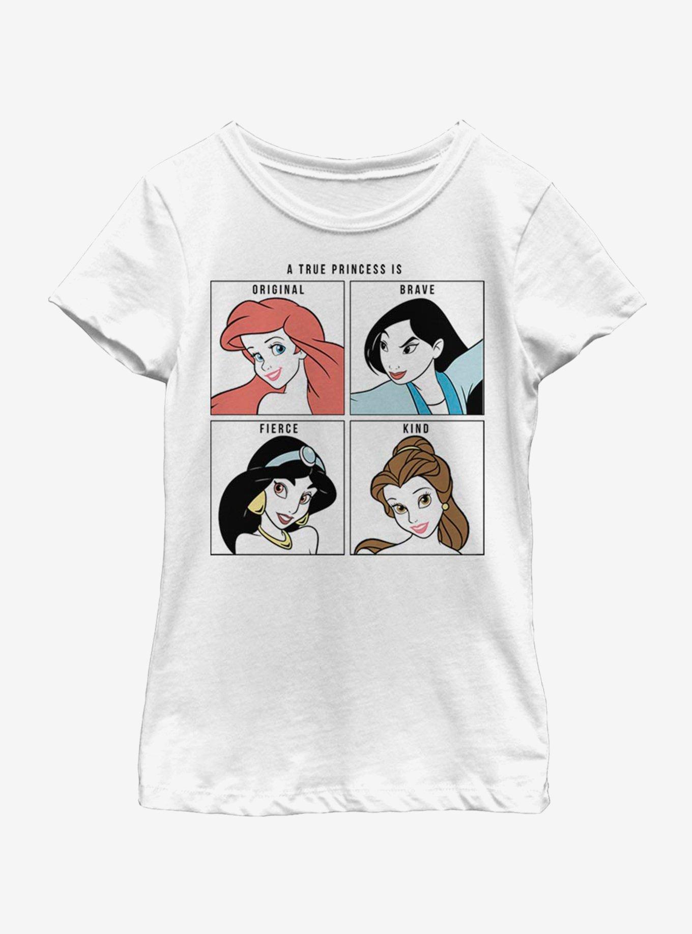Disney Princesses A True Princess Is Youth Girls T-Shirt, , hi-res