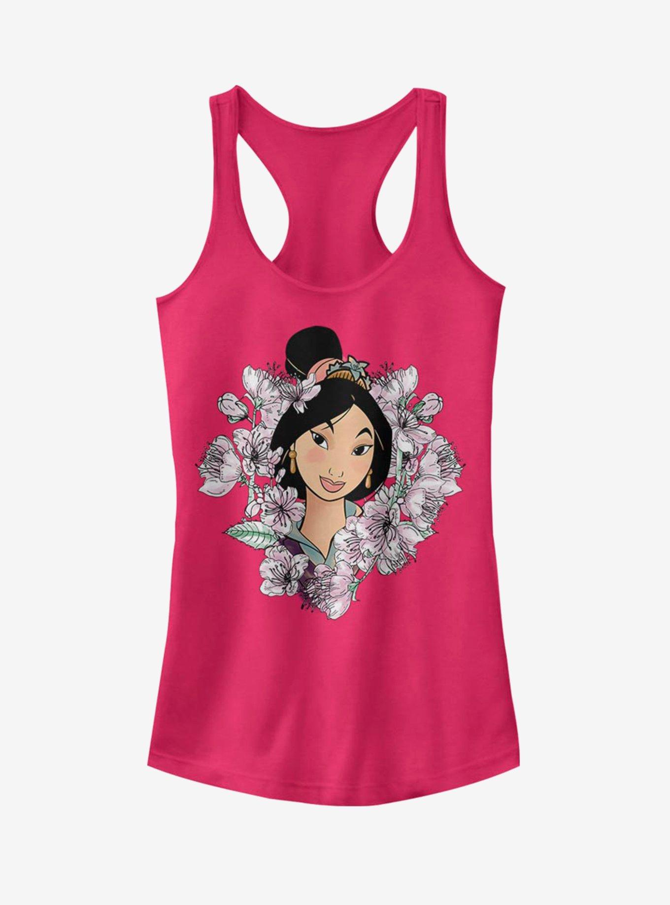 Disney Mulan Floral Blossoms Girls Tank, , hi-res